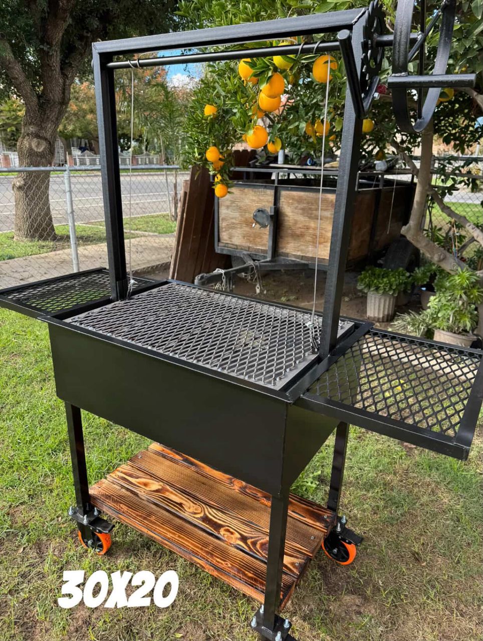 Charcoal BBQ Grill 30x20