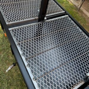 Charcoal BBQ Grill Dual Grate Pit