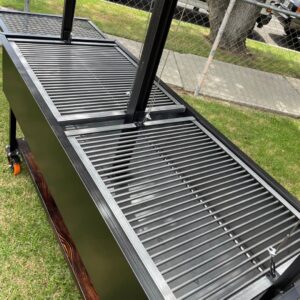 Charcoal BBQ Grill Dual Grate